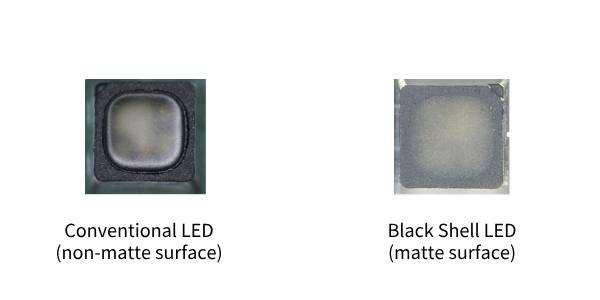 Kinglight 1820-BB black shell LED matte surface